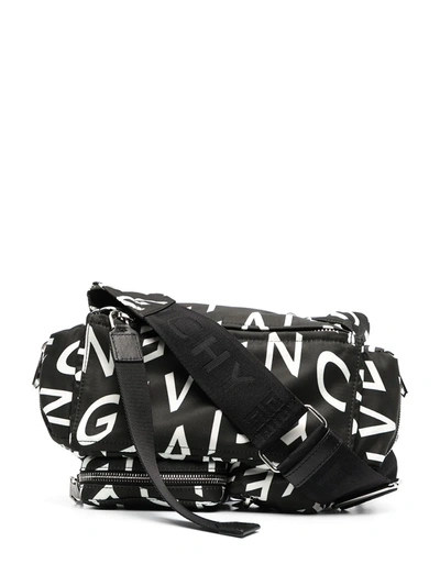 Givenchy Men S Pandora Pocket Crossbody Bag In Black Modesens