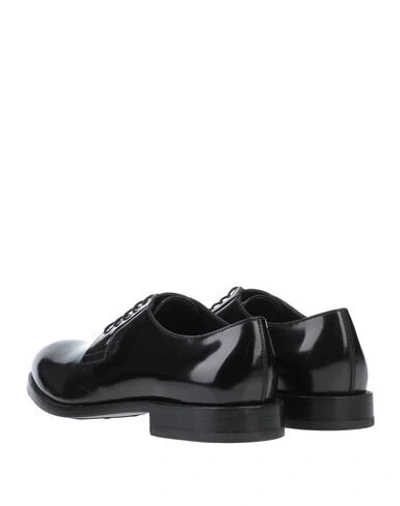 Shop Tod's Man Lace-up Shoes Black Size 13 Soft Leather