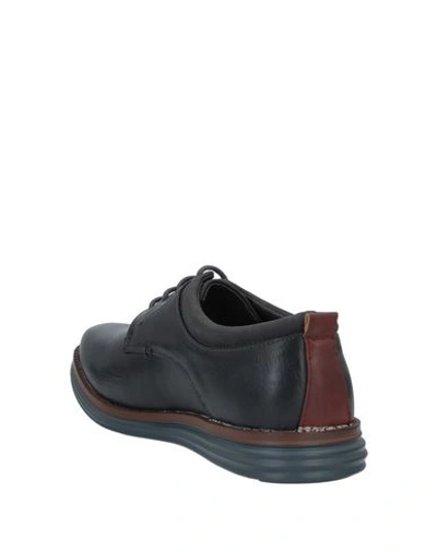 Shop Accademia Studio Lace-up Shoes In Dark Brown