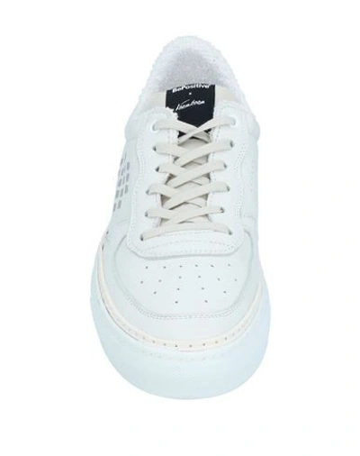 Shop Bepositive Man Sneakers White Size 8 Soft Leather
