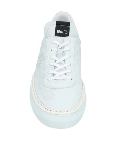 Shop Bepositive Man Sneakers White Size 9 Soft Leather