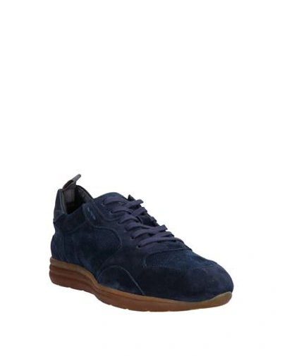 Shop Alexander Hotto Sneakers In Dark Blue
