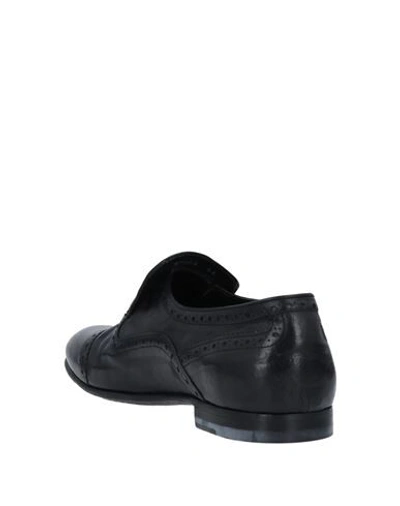 Shop Alexander Hotto Loafers In Black