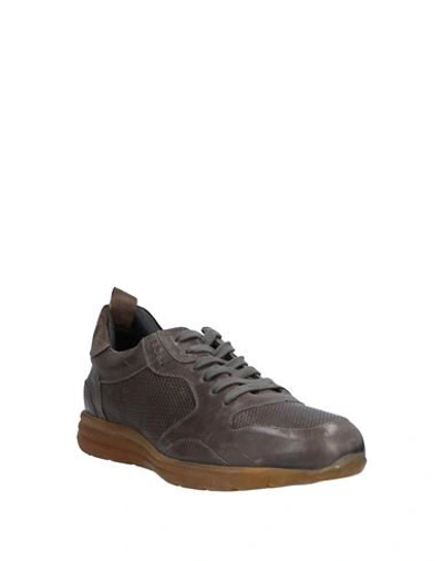 Shop Alexander Hotto Sneakers In Dark Brown