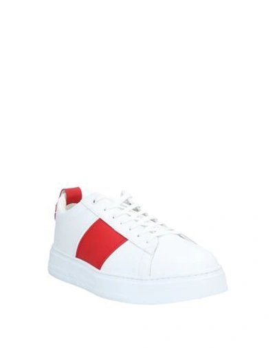 Shop Emporio Armani Sneakers In White