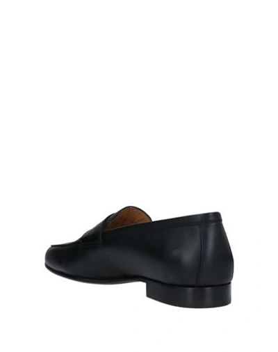 Shop Boemos Loafers In Black