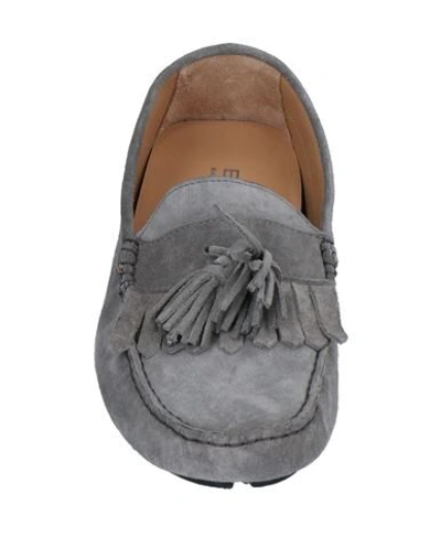 Shop Boemos Loafers In Light Grey