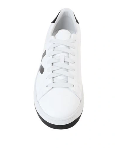 Shop Kenzo Basket Basse Man Sneakers White Size 9 Bovine Leather