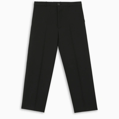 Shop Balenciaga Black Cropped Pants