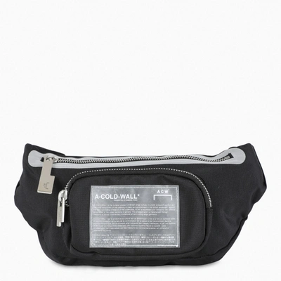 Shop A-cold-wall* * Zipped Logo Belt Bag In Black