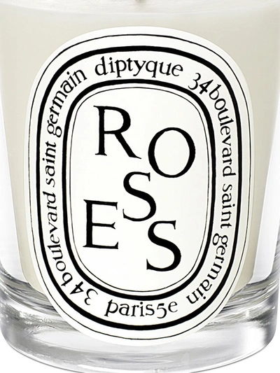 Shop Diptyque Mini Candle Roses In White