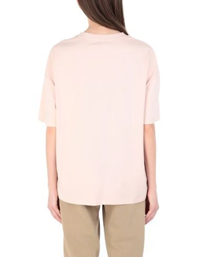 Shop Ninety Percent Woman T-shirt Blush Size Xs Organic Cotton In Pink