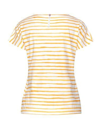 High T-shirts In Ocher