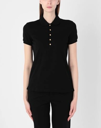 Shop Lauren Ralph Lauren Polo Shirts In Black