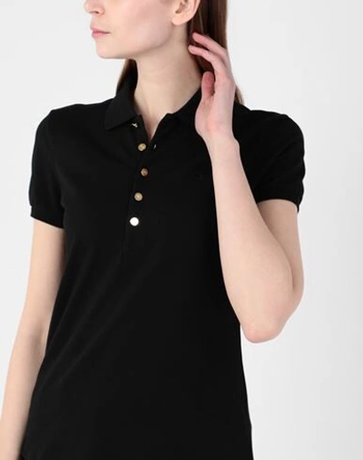 Shop Lauren Ralph Lauren Polo Shirts In Black