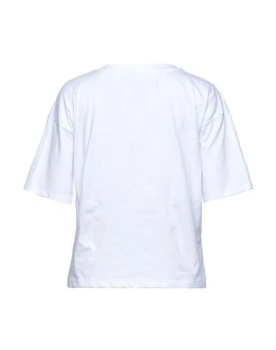 Shop Shoeshine Shoe Woman T-shirt White Size Xs Cotton