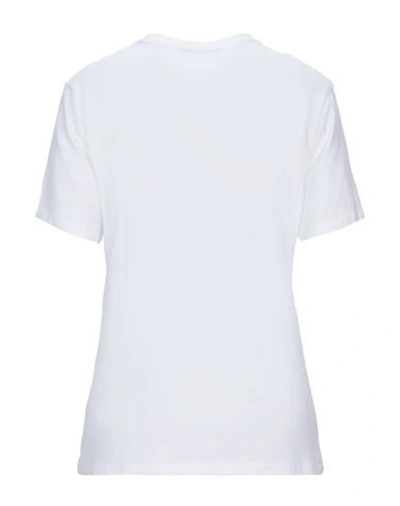 Shop Versace T-shirts In White