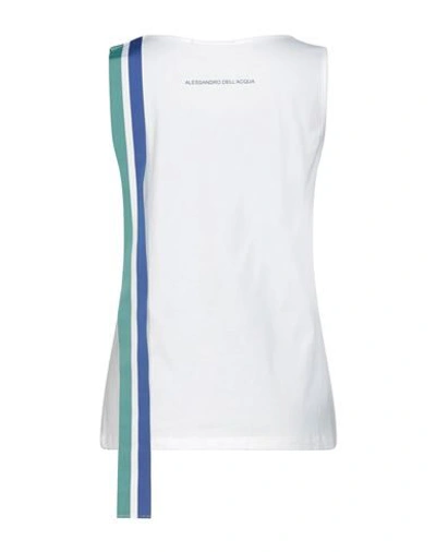 Shop Alessandro Dell'acqua T-shirts In Ivory