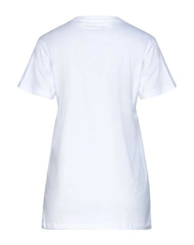 Shop Elevenparis Eleven Paris Woman T-shirt White Size Xs Cotton