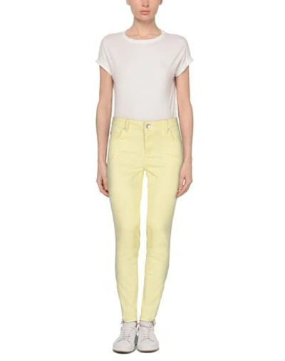 Liu •jo Casual Pants In Yellow