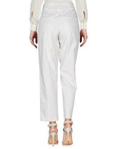 Shop Peserico Sign Pants In Light Grey
