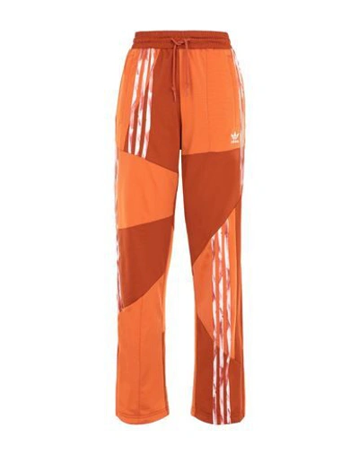 Shop Adidas Originals By Danielle Cathari Pants In Orange