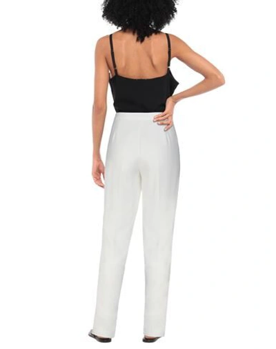 Shop Diana Gallesi Woman Pants White Size 16 Polyester