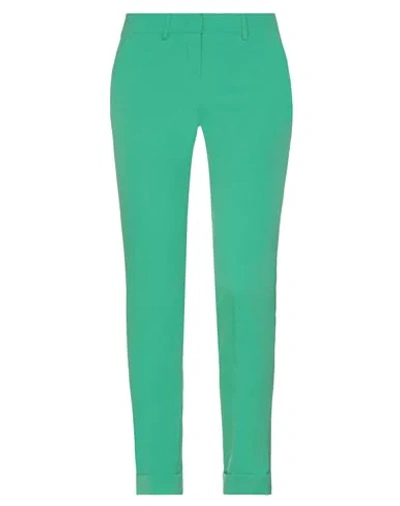 Shop Hanita Casual Pants In Light Green