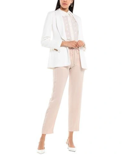 Shop Blumarine Woman Pants Light Pink Size 8 Polyester, Elastane