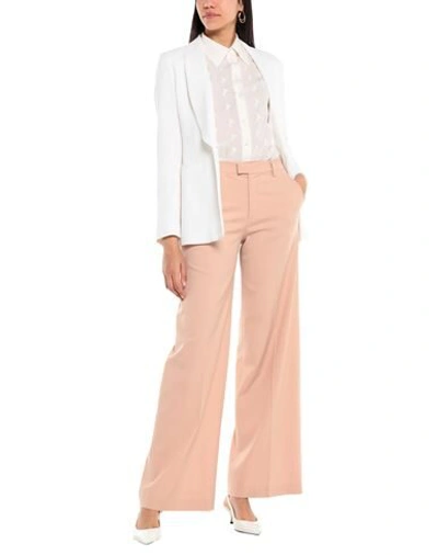 Shop Red Valentino Woman Pants Light Pink Size 2 Viscose, Virgin Wool, Elastane