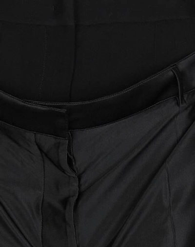 Shop Burberry Woman Pants Black Size 6 Viscose, Elastane