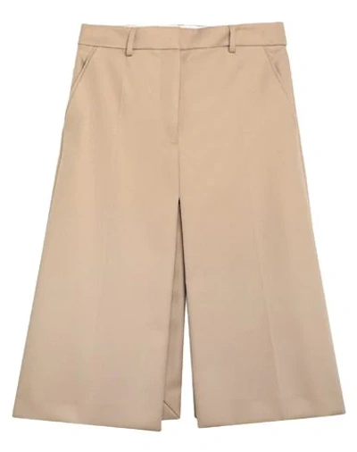 Shop Stella Mccartney Woman Midi Skirt Beige Size 4-6 Polyester
