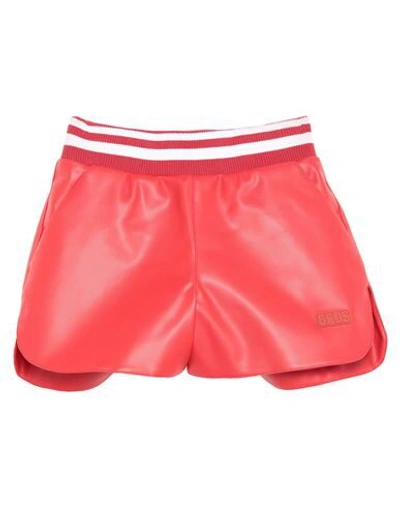 Shop Gcds Shorts & Bermuda Shorts In Red