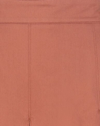 Shop Sportmax Code Cropped Pants In Brown