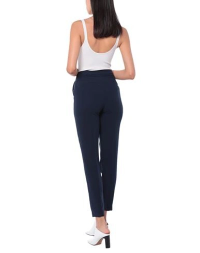 Shop Armani Exchange Woman Pants Midnight Blue Size 10 Polyester