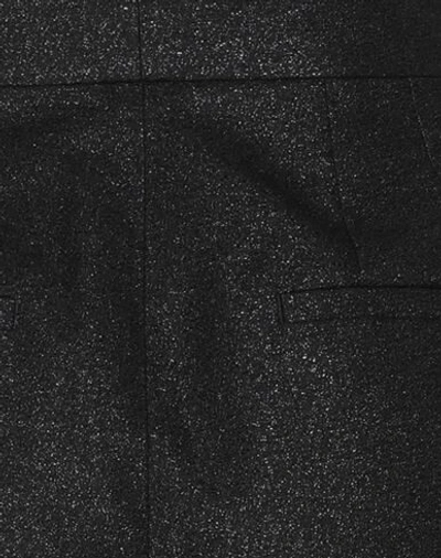 Dolce & Gabbana Woman Pants Black Size 10 Polyester, Cotton, Silk, Metallic Polyester In Black