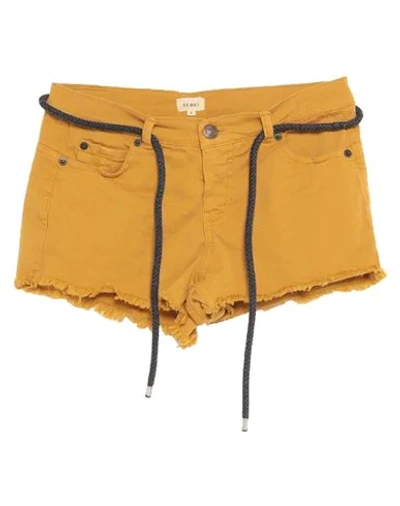 Shop Scout Shorts & Bermuda Shorts In Ocher