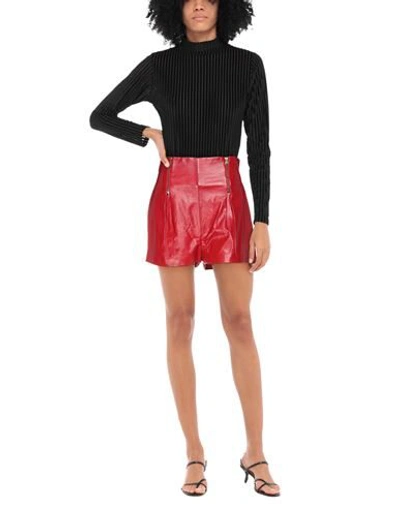Shop Versace Shorts In Red