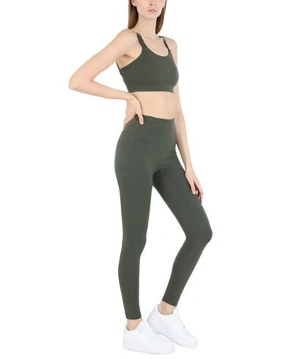 Shop Aday Leggings In Military Green