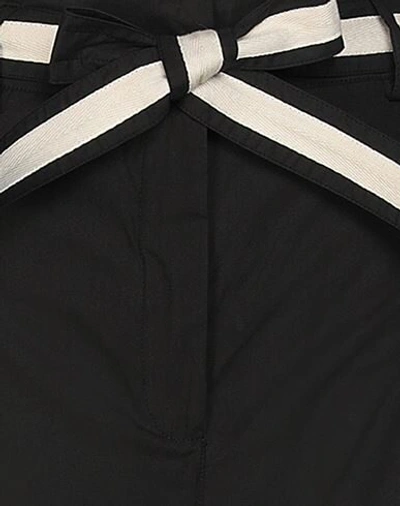 Shop Manila Grace 3/4-length Shorts In Black