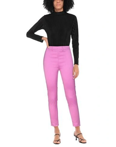 Hanita Casual Pants In Light Purple