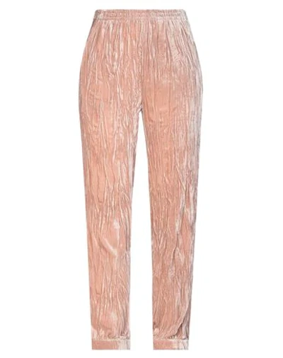 Shop Emporio Armani Woman Pants Blush Size 8 Viscose, Silk In Pink