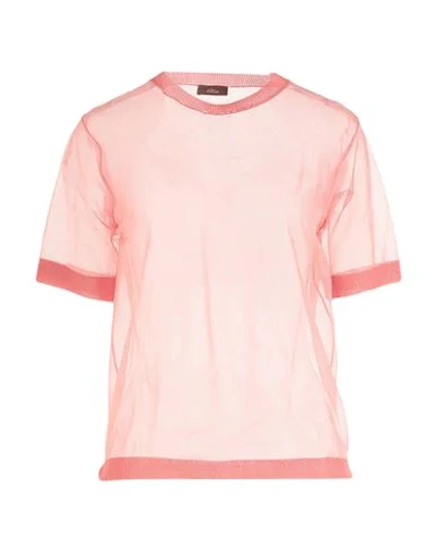 Shop Altea Woman Sweater Salmon Pink Size S Polyamide, Polyester
