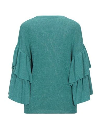 Shop Aniye By Woman Sweater Emerald Green Size S Viscose, Polyamide, Polyester