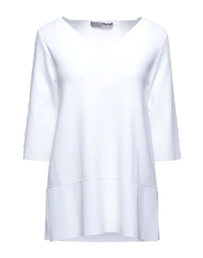 Shop D-exterior D. Exterior Woman Sweater White Size L Viscose, Polyester