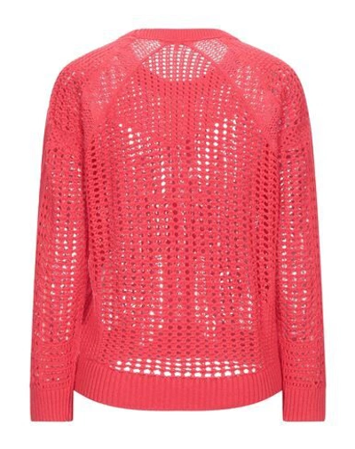 Shop Maje Woman Sweater Red Size 1 Cotton
