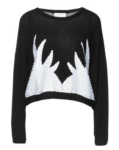 Shop Aniye By Woman Sweater Black Size M Viscose, Polyester