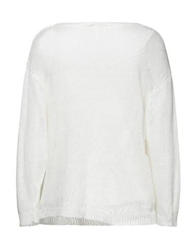 Rossopuro Sweaters In White