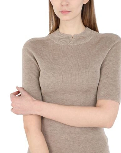Shop Aday Sweaters In Light Brown
