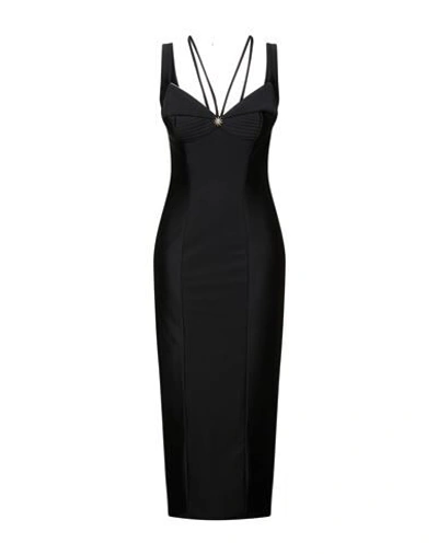 Shop Fausto Puglisi 3/4 Length Dresses In Black